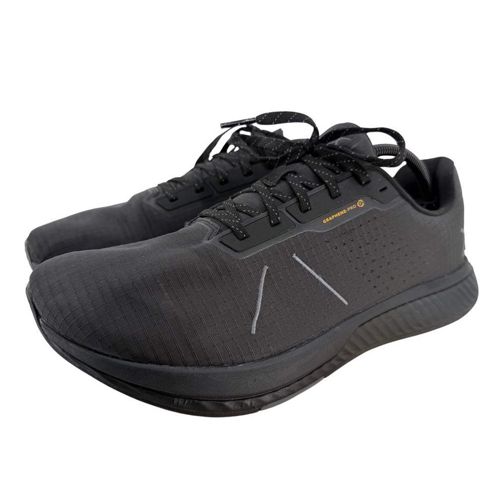 Flux Footwear Adapt Graphene-Pro Mens 11.5 Black Training Running Shoes Sneakers